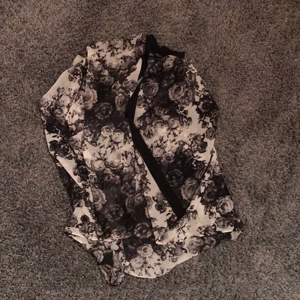 Floral cardigan